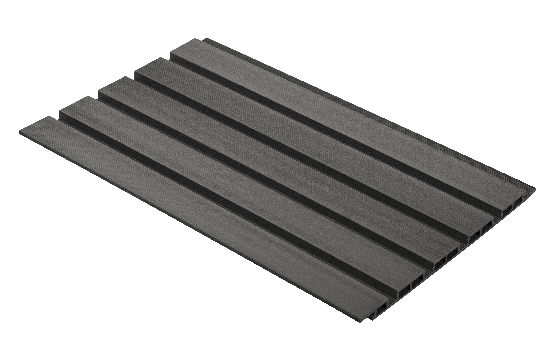 Фасадная панель GRINDERDECO, ДПК, двухсторонняя, цвет Серый базальт купить в Краснодаре