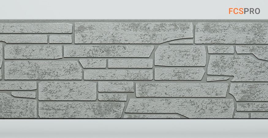 Фиброцементные панели FCS Simple АА7 (под камень) купить в Краснодаре