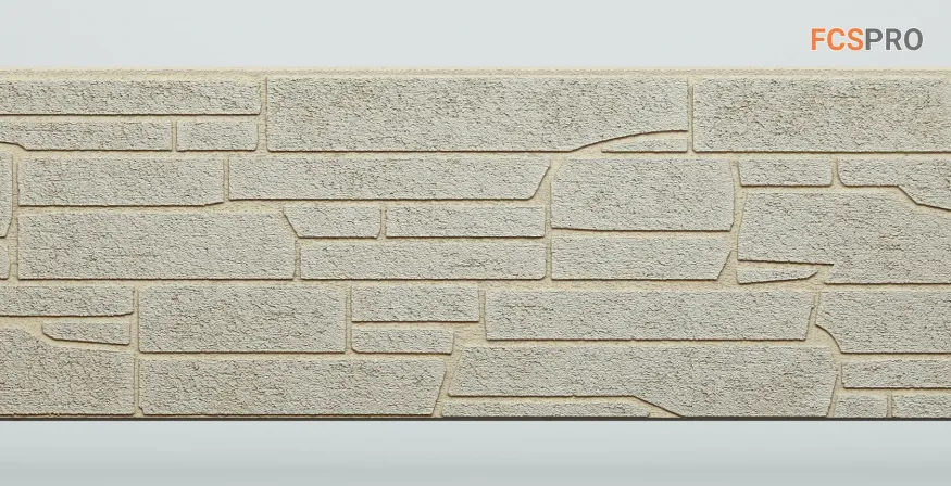 Фиброцементные панели FCS Simple АА7 (под камень) купить в Краснодаре