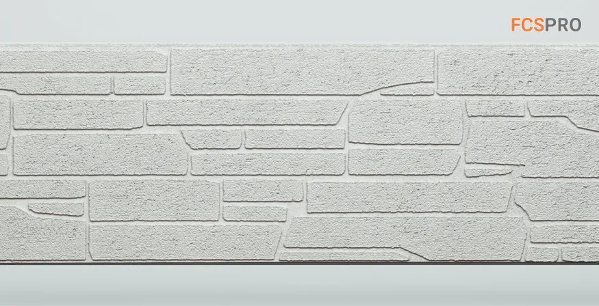 Фиброцементные панели FCS Simple АА7 (под камень) купить в Краснодаре