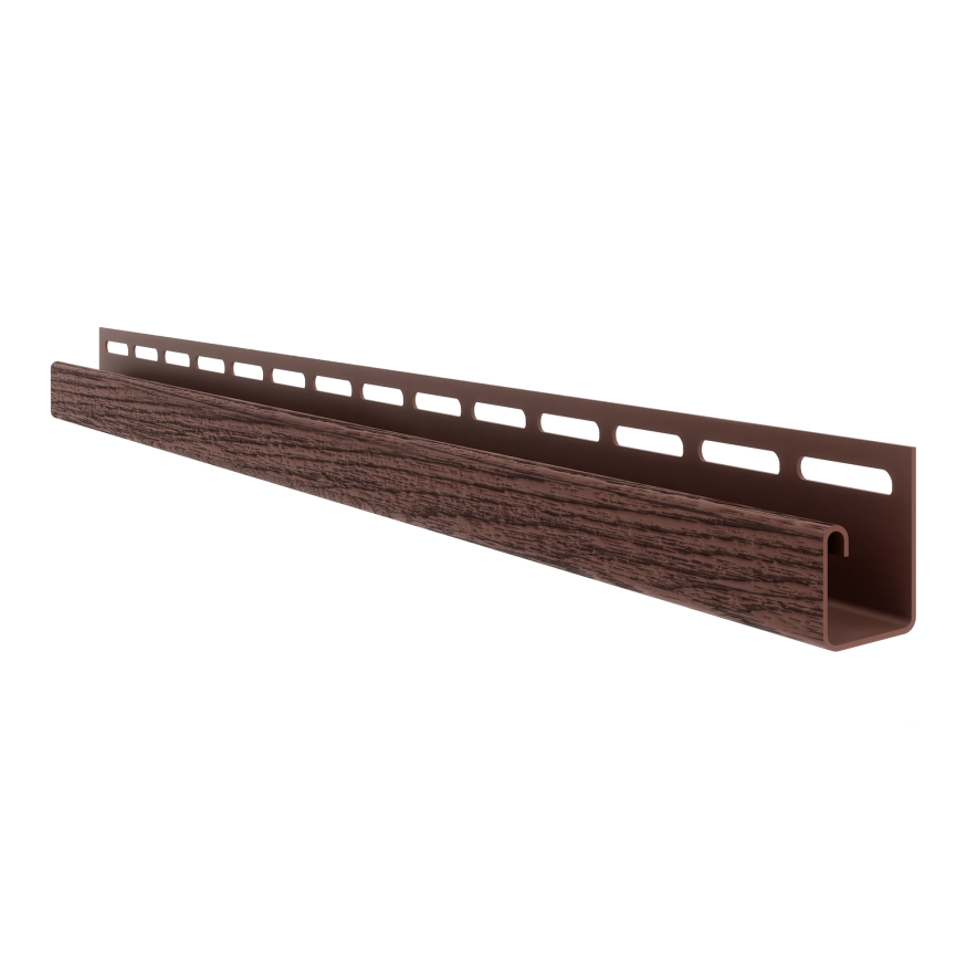 Планка J-профиль Технониколь Фактур, Орех купить в Краснодаре