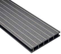 Террасная доска из ДПК Faynag Premium VELVET-ZEBRA - Цвет графит