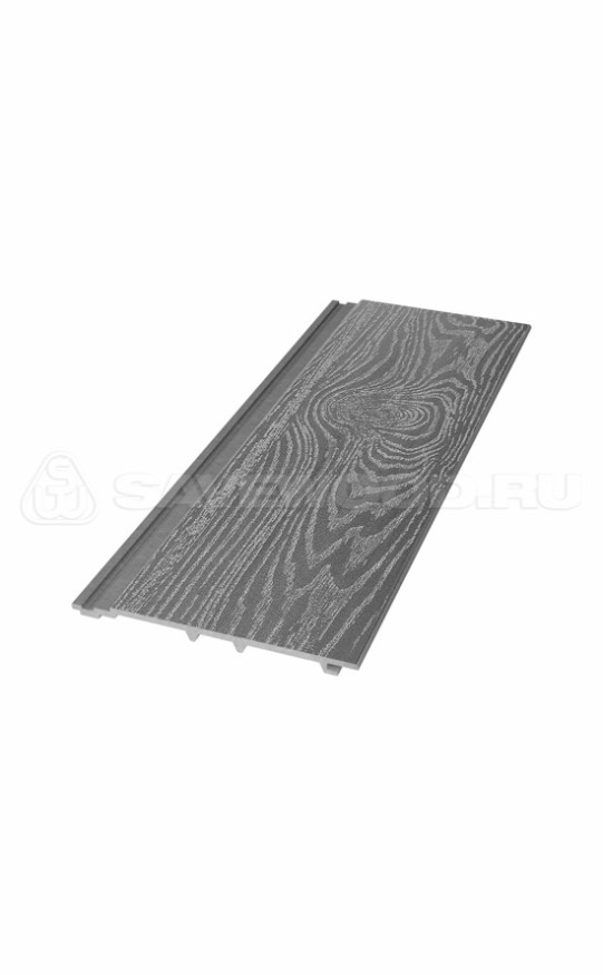 Сайдинг из ДПК SaveWood, SW Cedrus (T), Пепельный купить в Краснодаре