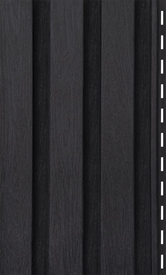 Сайдинг Ю-Пласт, Тимберблок, Рейка фасадная, Угольный купить в Краснодаре