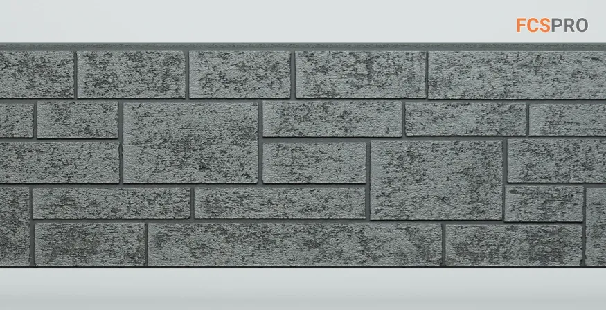 Фиброцементные панели FCS Simple АА8 (под кирпич) купить в Краснодаре