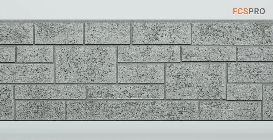 Фиброцементные панели FCS Simple АА8 (под кирпич) купить в Краснодаре