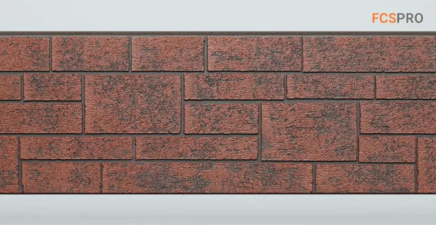 Фиброцементные панели FCS Simple АА8 (под кирпич) купить в Краснодаре