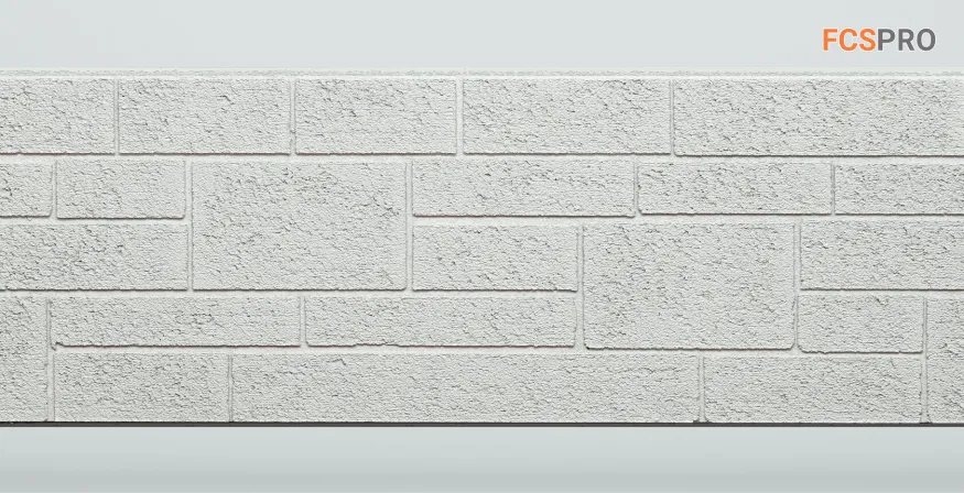 Фиброцементные панели FCS Simple АА8 (под кирпич) купить в Краснодаре