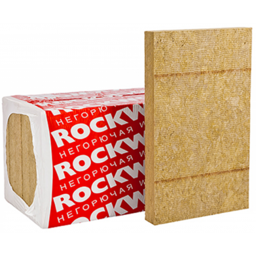 Утеплитель Венти Баттс 50х600х800 Rockwool купить в Краснодаре