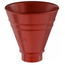 Водосборная воронка круглая Aquasystem RR 29, Бургундия 150/100