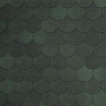 Гибкая черепица Tegola ASSISI verde 473