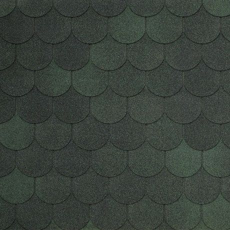 Гибкая черепица Tegola ASSISI verde 473 купить в Краснодаре