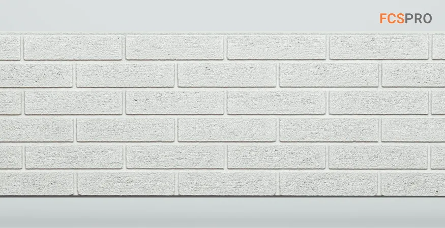 Фиброцементные панели FCS Simple АА9 (под кирпич) купить в Краснодаре