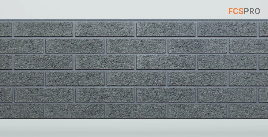 Фиброцементные панели FCS Simple АА9 (под кирпич) купить в Краснодаре