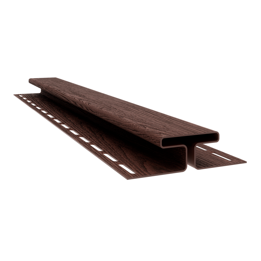 H-профиль соединительный Технониколь Фактур, Орех купить в Краснодаре