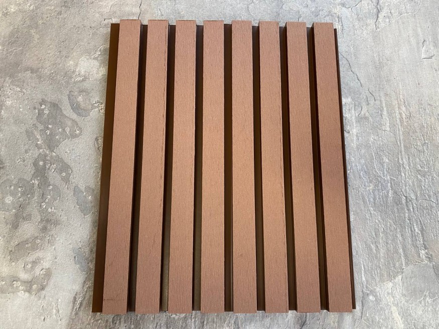Фасадная реечная панель EasyDecking, Wood-X, Коричневый купить в Краснодаре