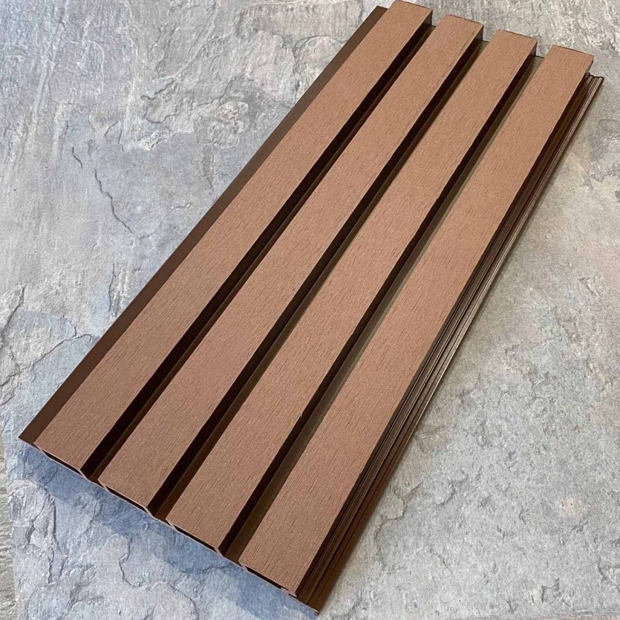 Фасадная реечная панель EasyDecking, Wood-X, Коричневый купить в Краснодаре