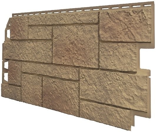 Фасадная панель VOX Sandstone (Сандстоун) светло-коричневого цвета купить в Краснодаре