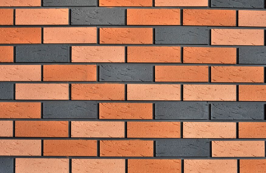 Фасадная плитка Кирисс Фасад, Гладкий кирпич с фаской и швом №37 купить в Краснодаре
