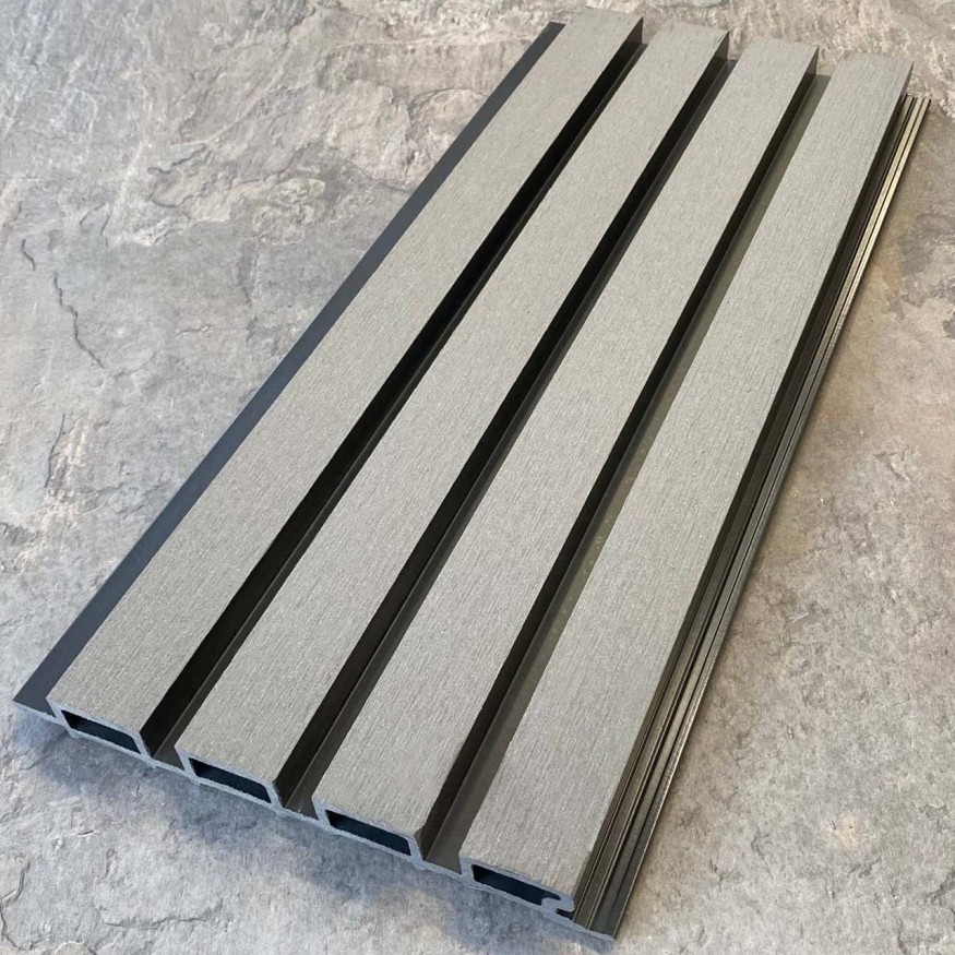 Фасадная реечная панель EasyDecking, Wood-X, Серый купить в Краснодаре