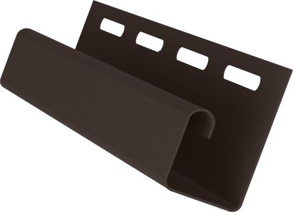 J-Профиль Grand Line Коричневый цвет купить в Краснодаре