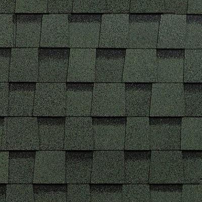 Двухслойная ламинированная черепица Shinglas, Фазенда, Цвет: Зелёный купить в Краснодаре
