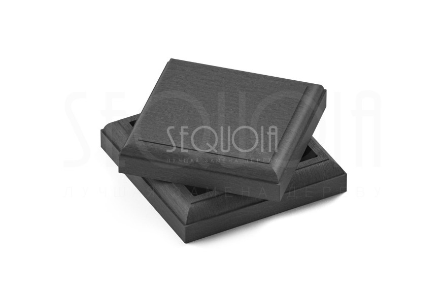 Комплект крышки и юбки для столба SEQUOIA GRAY купить в Краснодаре