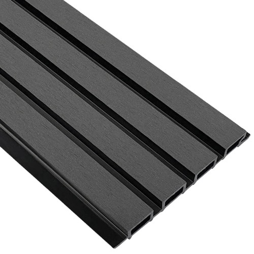 Фасадная реечная панель EasyDecking, Wood-X, Черное дерево купить в Краснодаре