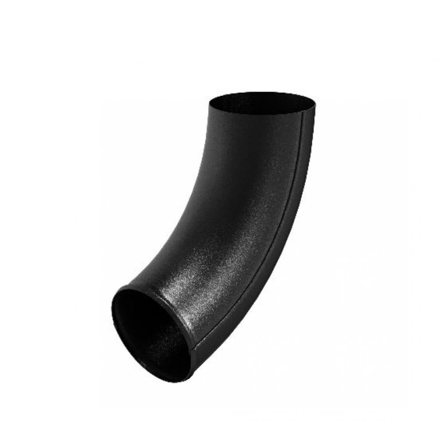 Сливное колено Aquasystem, RAL 9005 Черное 125/90 купить в Краснодаре