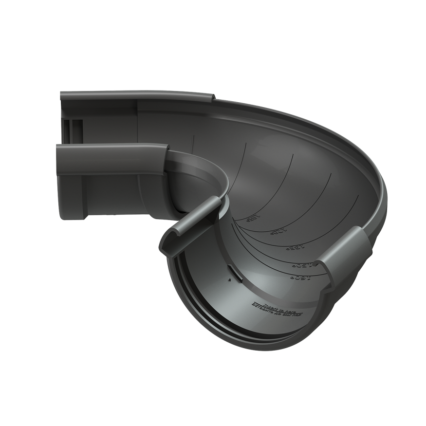 Регулируемый угол желоба Docke Lux, Графит купить в Краснодаре