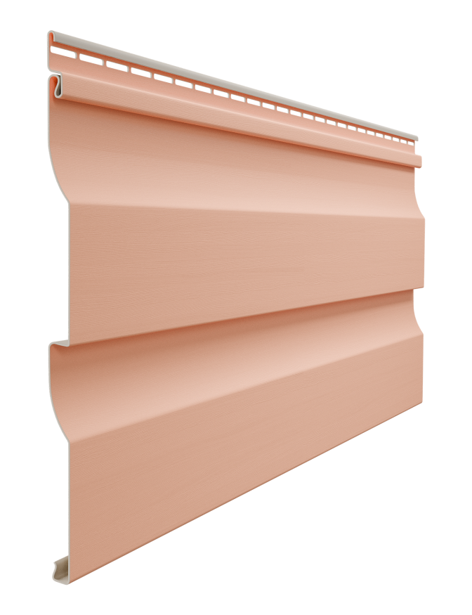 Виниловый сайдинг Docke, Корабельный брус D4.5D, Персик купить в Краснодаре