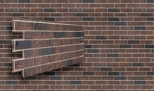 Фасадная панель VOX SOLID BRICK REGULAR Йорк купить в Краснодаре