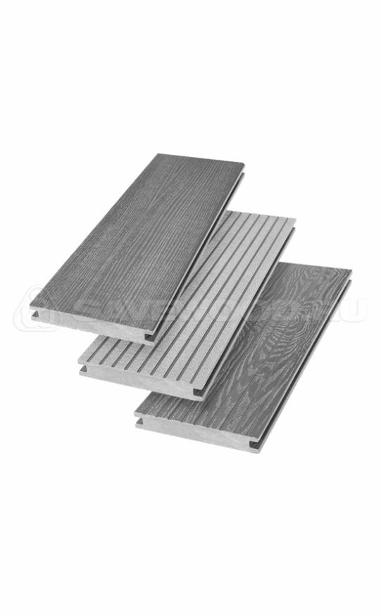 Террасная доска ДПК SaveWood, SW Fraxinus (R), Пепельный купить в Краснодаре