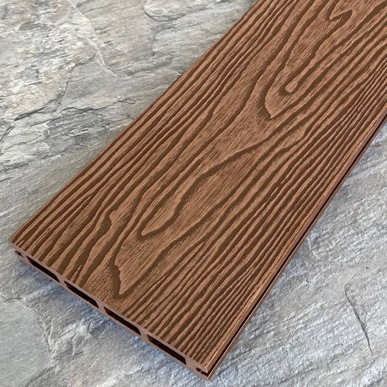 Террасная доска ДПК EasyDecking, Wood-X, Коричневый купить в Краснодаре