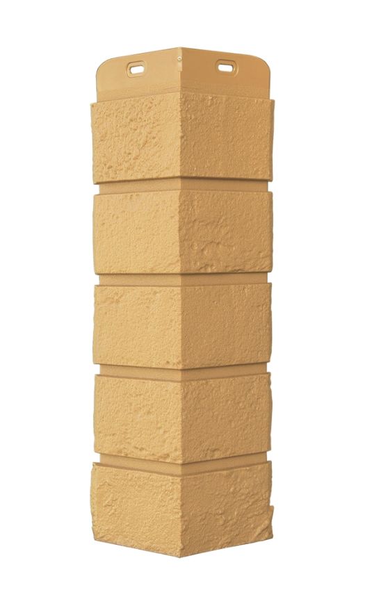 Угол наружный Grand Line, Состаренный кирпич Classic, Песочный купить в Краснодаре