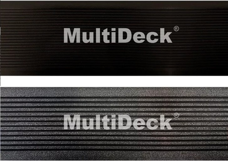 Террасная доска из ДПК MultiDeck Черный бархатный оттенок купить в Краснодаре