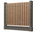 Заборная доска GRINDERDECO, ДПК, текстура &amp;quot;дуб&amp;quot; Песчаник. купить в Краснодаре