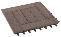 Модульный паркет ДПК GRINDERDECO Комфорт 6 в цвете Венге