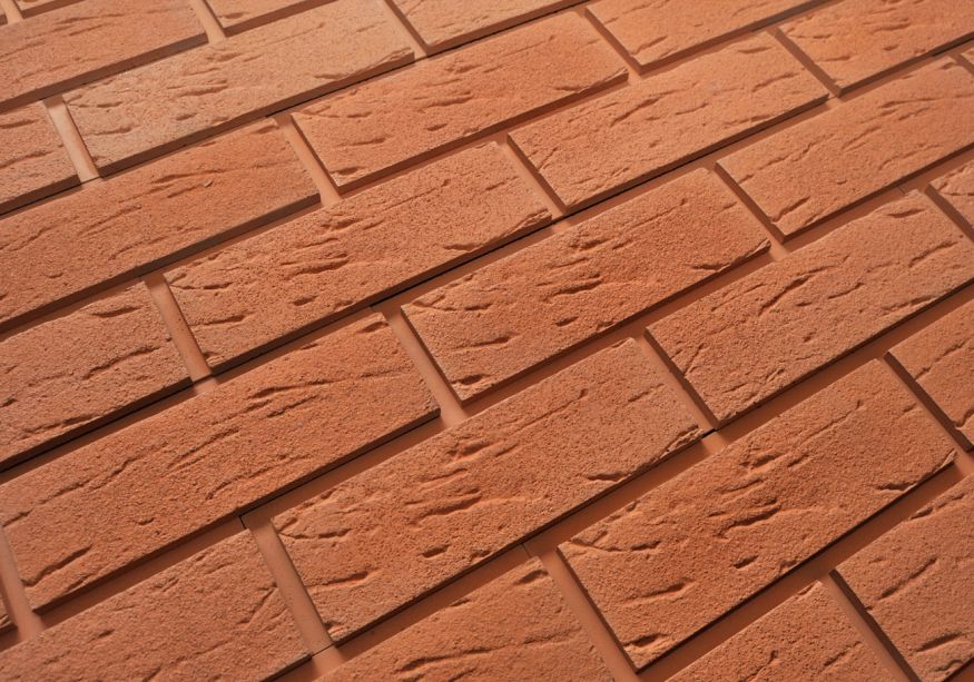 Кирпичная фасадная плитка Кирисс, клинкерный вариант купить в Краснодаре