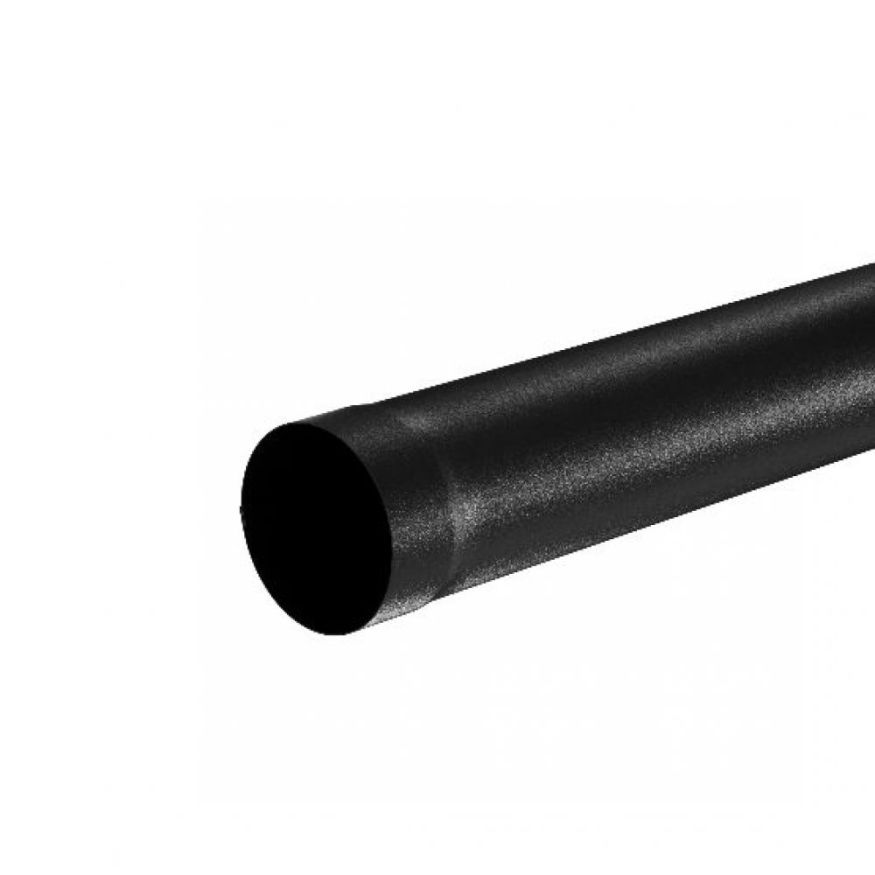 Водосточная труба Aquasystem, RAL 9005 Черный, 1.00м, 125/90 купить в Краснодаре