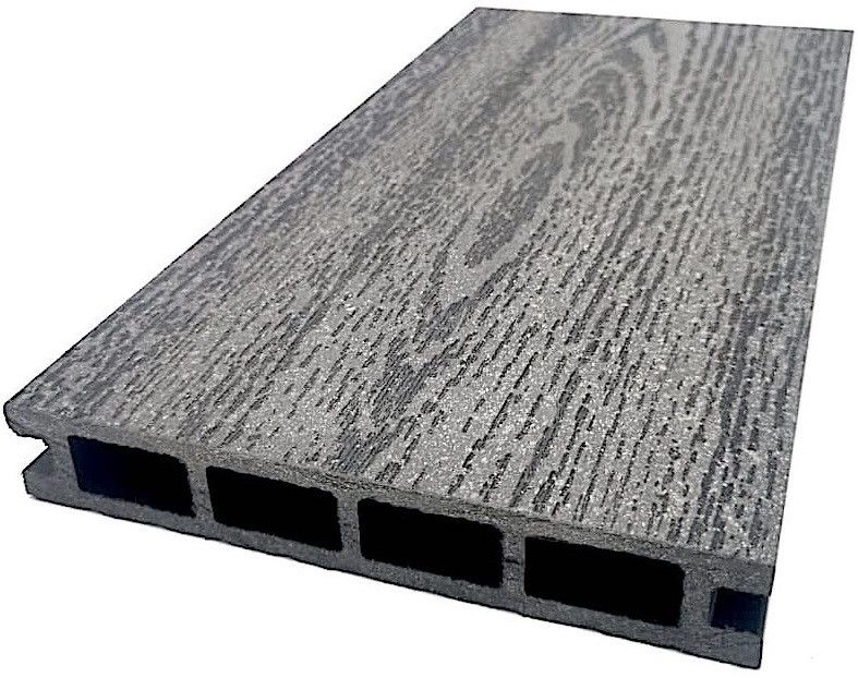 Террасная доска NanoWood «Эко Классик» Антрацит купить в Краснодаре