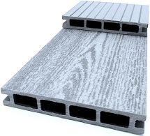 Террасная доска NanoWood «Эко Классик» Серый