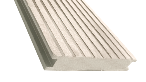 Террасная доска из ДПК ECODECKING Premium Цвет слоновой кости купить в Краснодаре