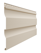 Виниловый сайдинг Docke, Корабельный брус D4.5D, Сливки