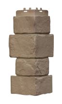 Угол Grand Line, Крупный камень Design Plus, Цвет Какао