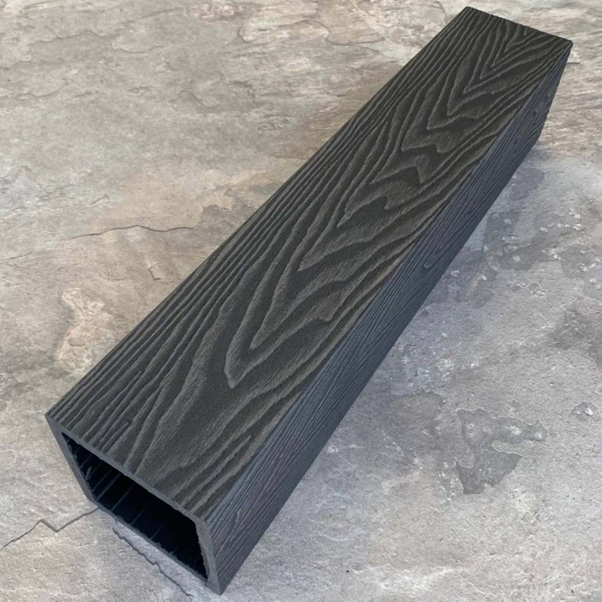Столб для ограждения из ДПК EasyDecking, Wood-X, Черное дерево купить в Краснодаре
