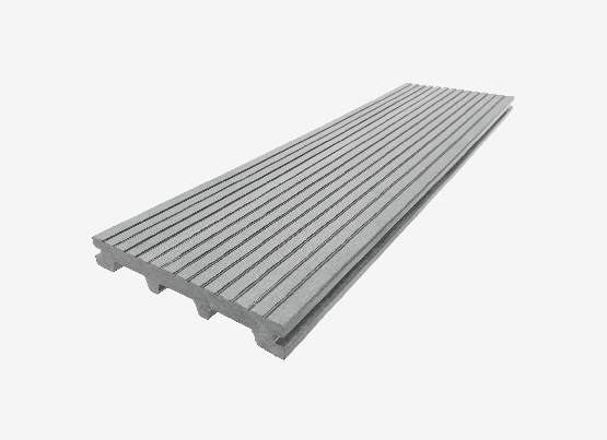 Террасная доска из ДПК RusDecking Unodeck Titanio - Цвет Серый купить в Краснодаре
