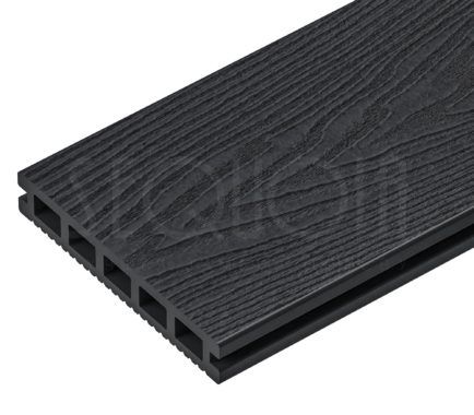 Доска террасная ДПК 3D SEQUOIA Evolution WOOD BLACK купить в Краснодаре