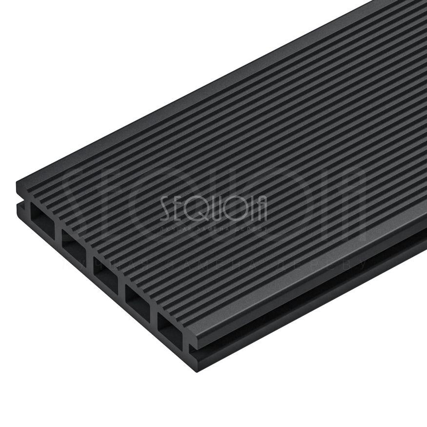 Доска террасная ДПК 3D SEQUOIA Evolution WOOD BLACK купить в Краснодаре
