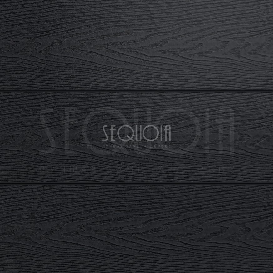 Доска террасная ДПК 3D SEQUOIA Evolution WOOD BLACK купить в Краснодаре